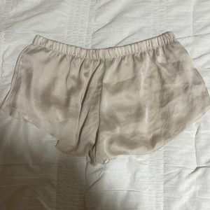 garage silk shorts size M